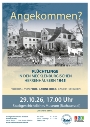 Plakat Flüchtlinge in mecklenb Herrenhäusern
