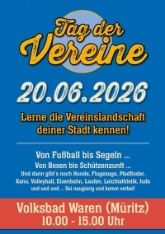 Plakat zum Tag der Verien Plakat zum Tag der Verien
